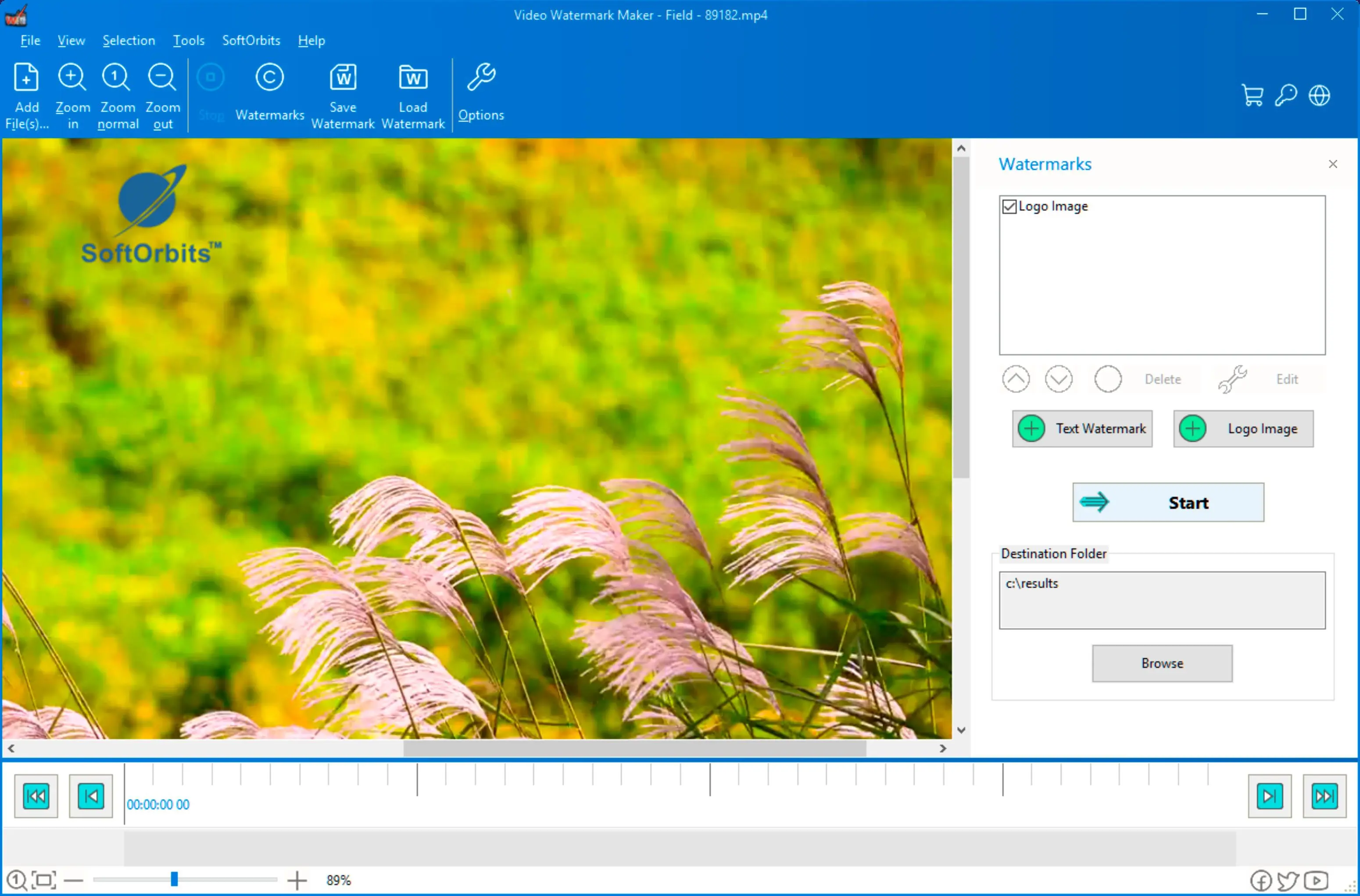 Video Watermark Maker Schermafbeelding.