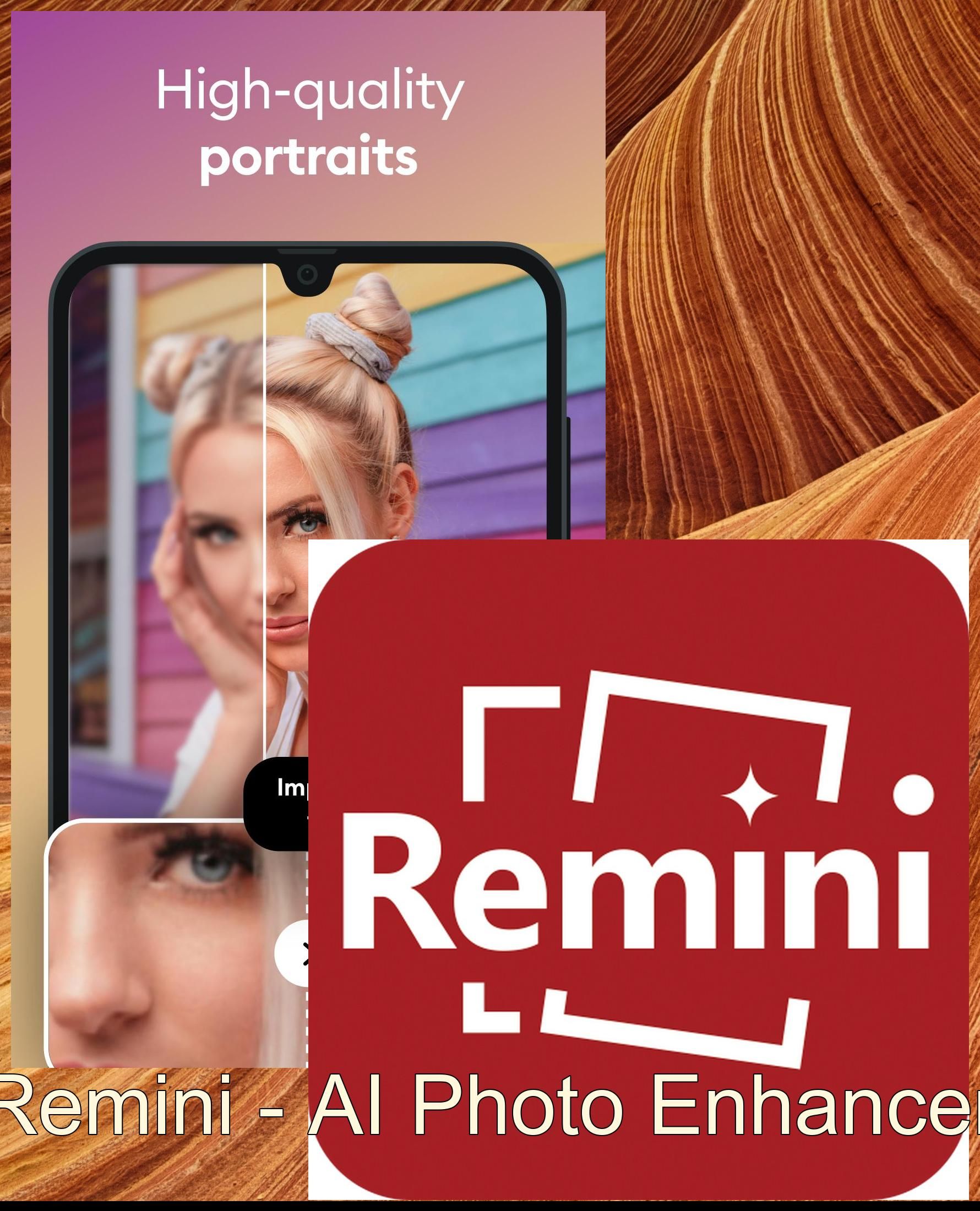 Remini - AI Foto verbeteraar..