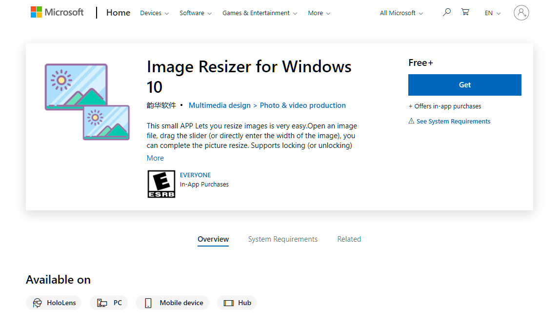 image resizer windows 10 free