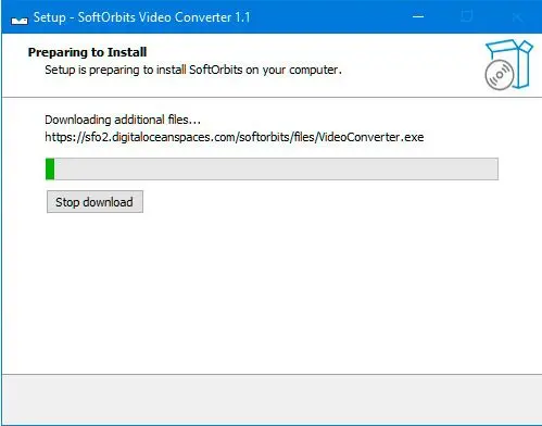 Installeer SoftOrbits Video Converter..