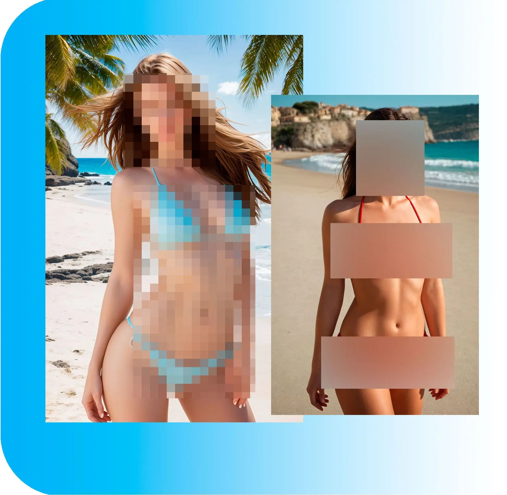 Verwijder Vervaging en Pixelatie Censuur van Foto