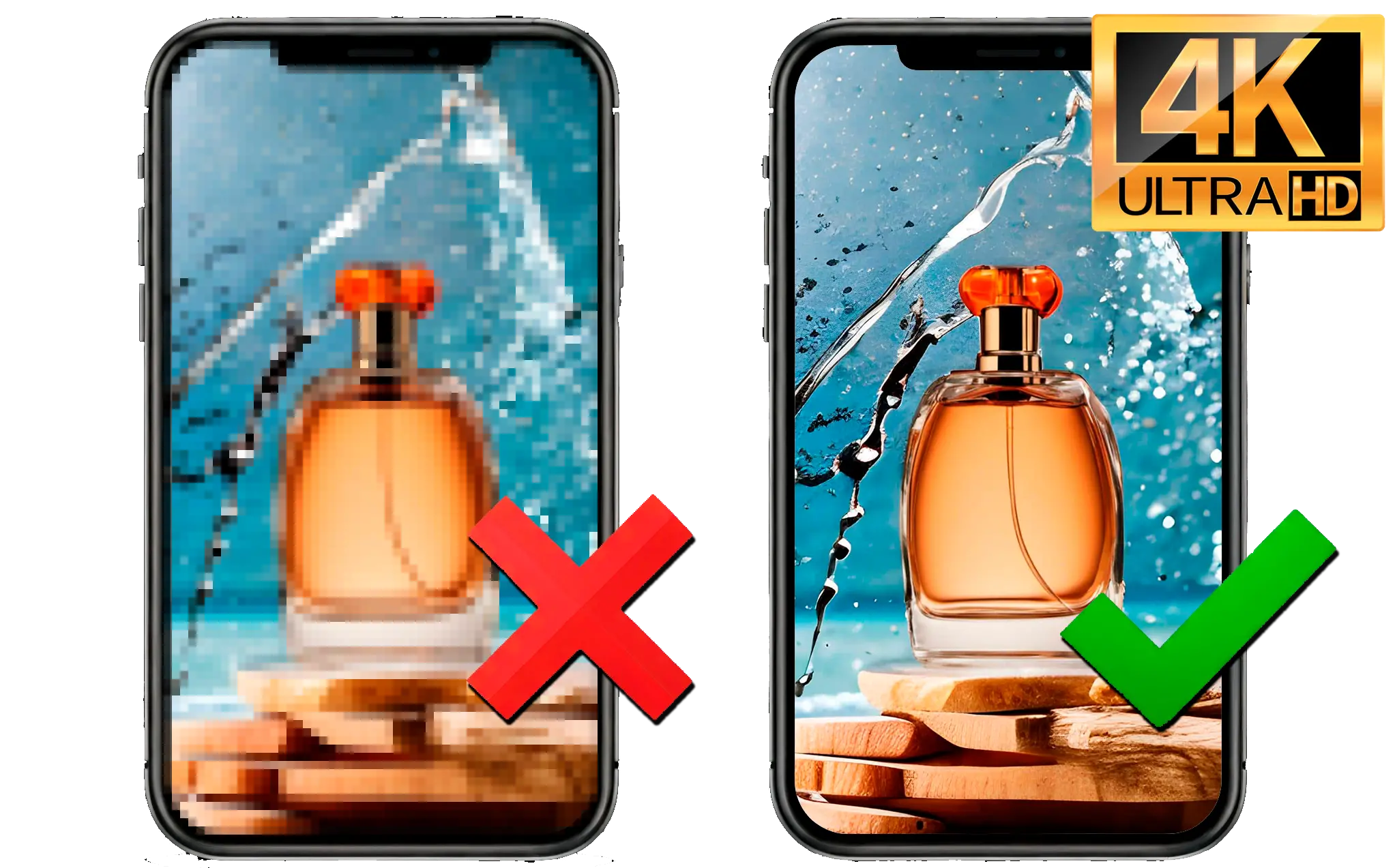 Hoge Resolutie Uitvoer.