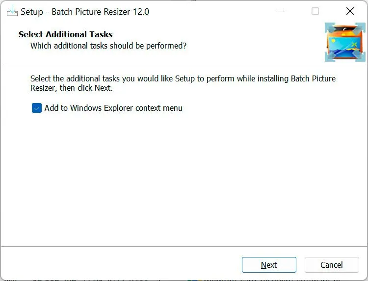 Download en installeer Batch Afbeeldingsverkleiner.