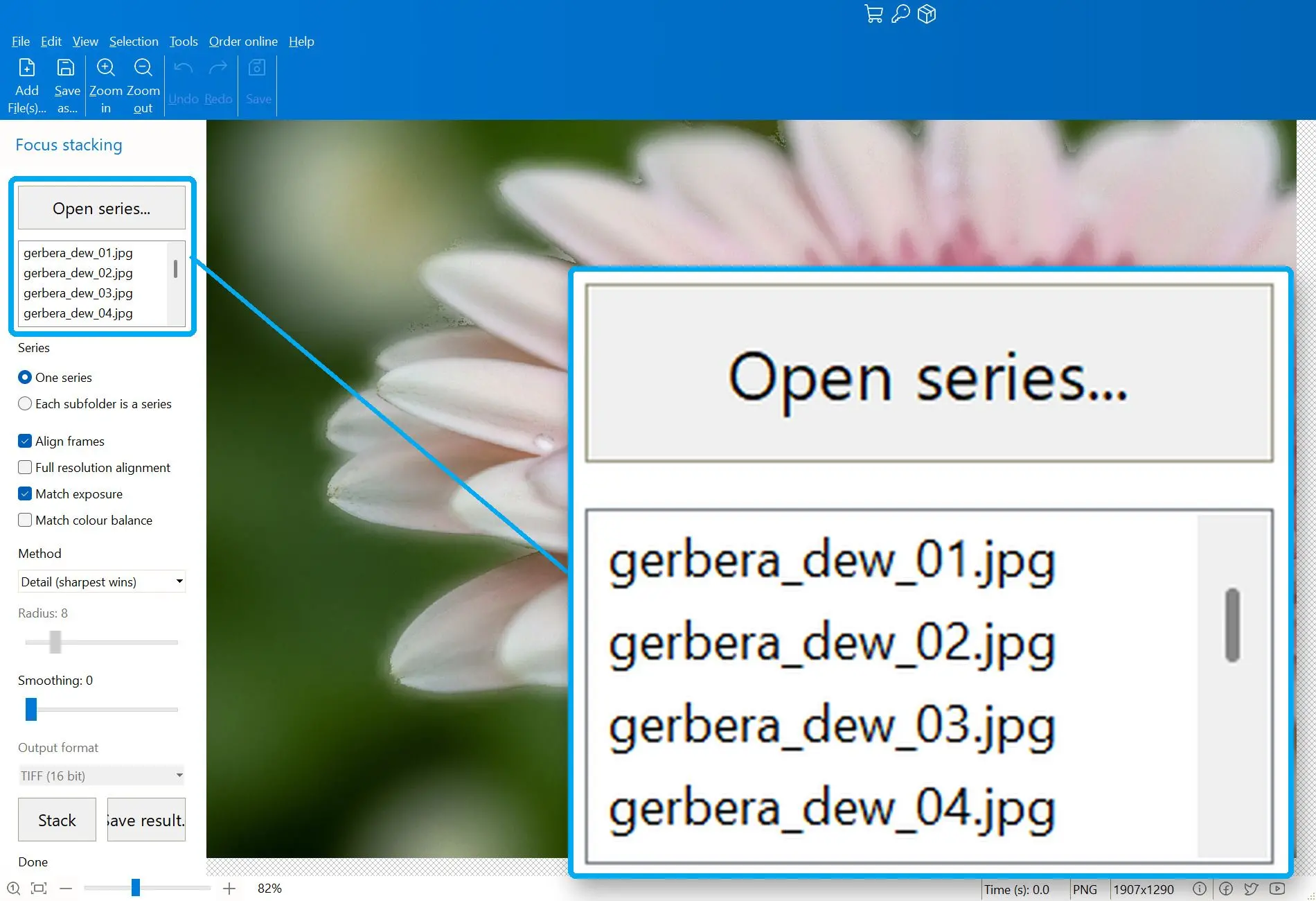 De software installeren.