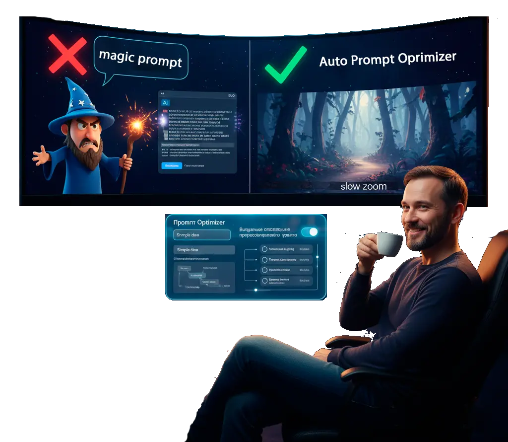 Intuïtieve prompting.