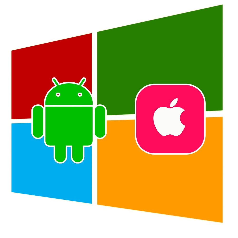 Iconen maken voor windows, android, ios.