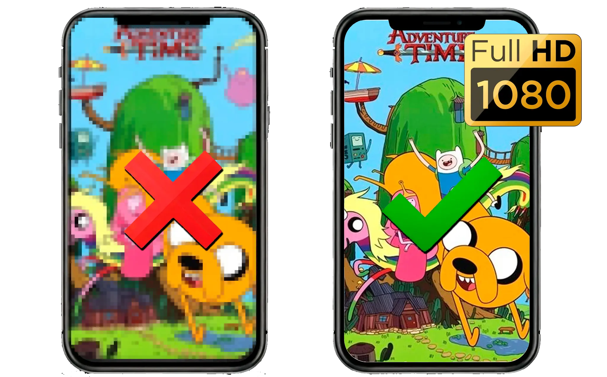 Grote Detail en Resolutie.