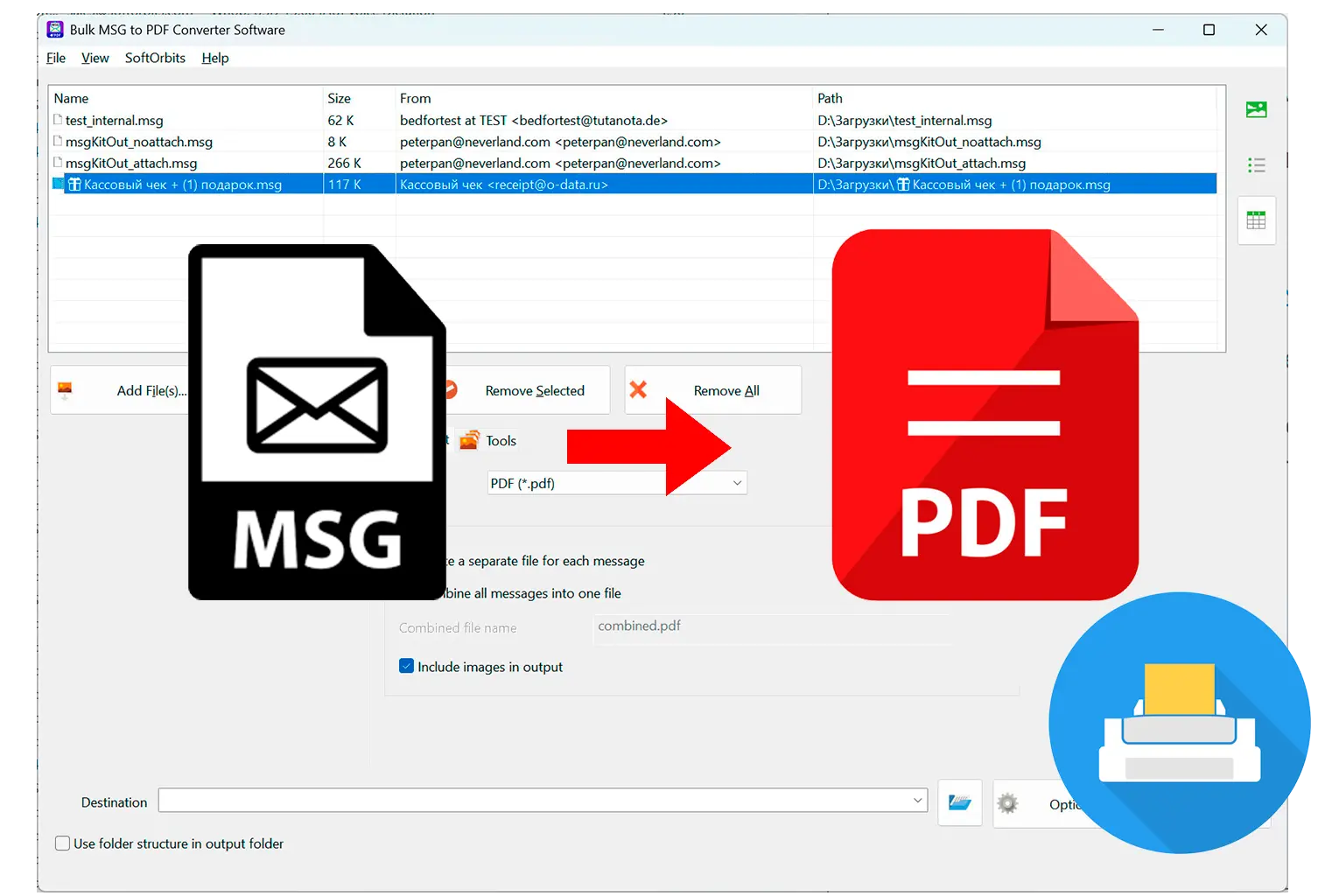 Ontwikkeld voor batchverwerking, archivering en privacy.