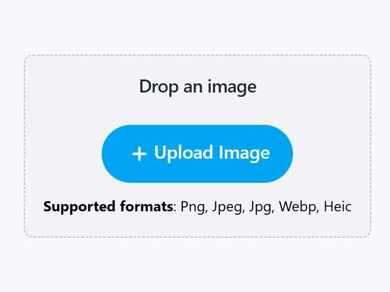 Upload een afbeelding..