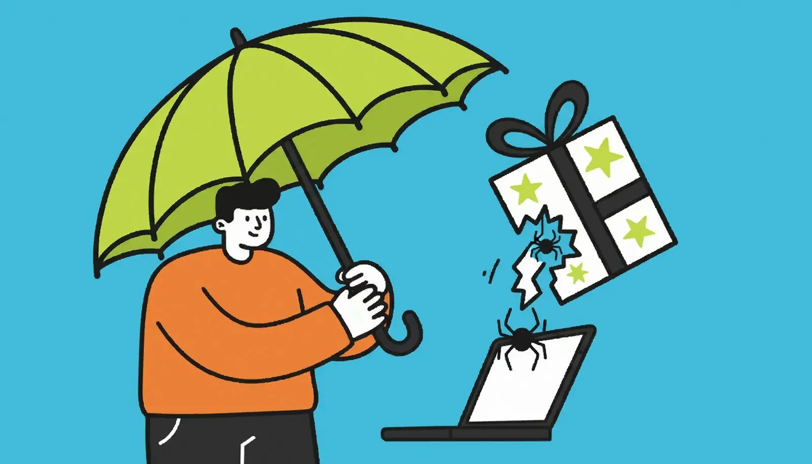 Gedownloade software mag niet voor nieuwe problemen zorgen.