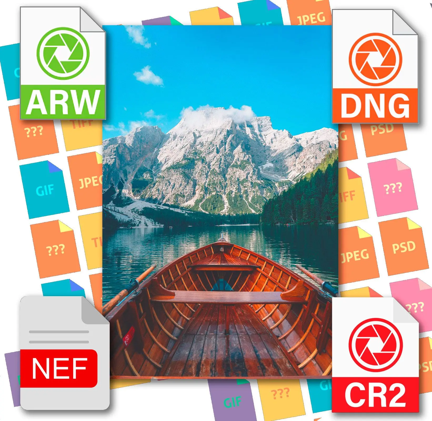 Ondersteunt 20+ RAW-formaten van 1000+ digitale camera