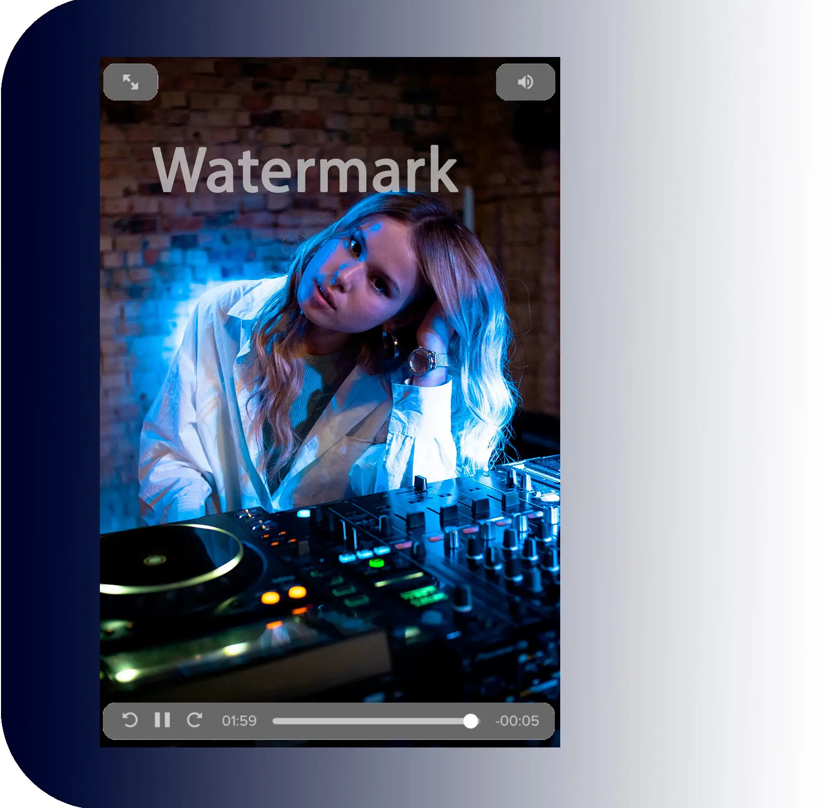 Automatische Watermerkdetectie.