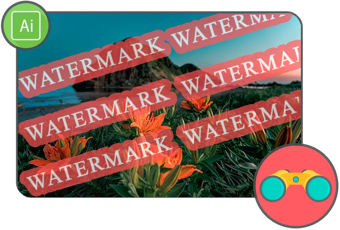 Gebruik Auto Watermerkdetectie of Selecteer het Watermerkgebied.