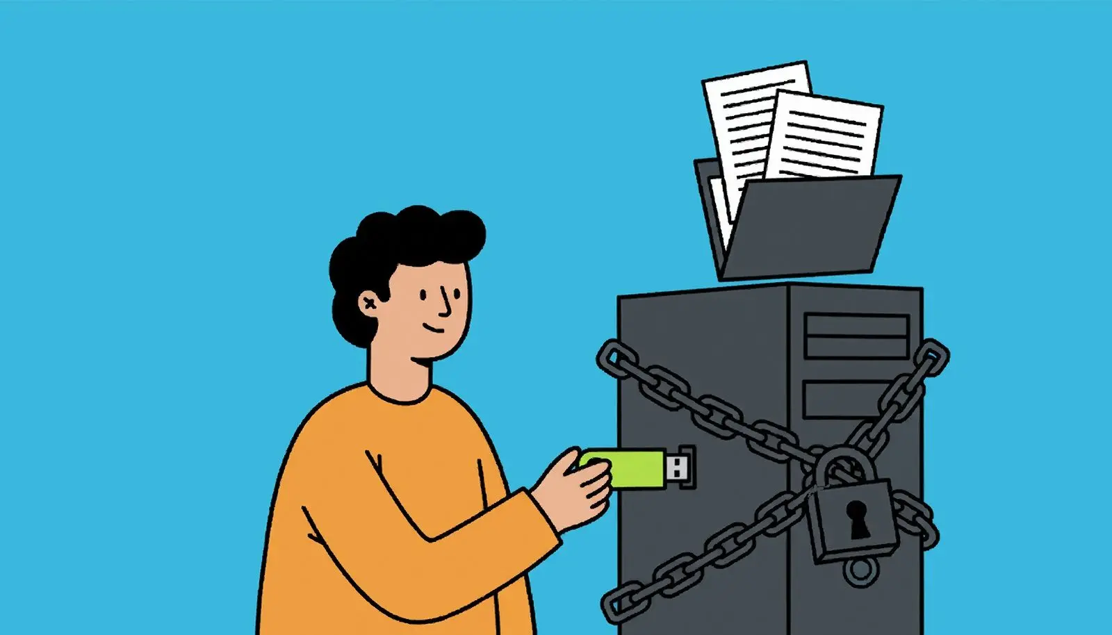 Bestanden openen op computers zonder installatierechten.