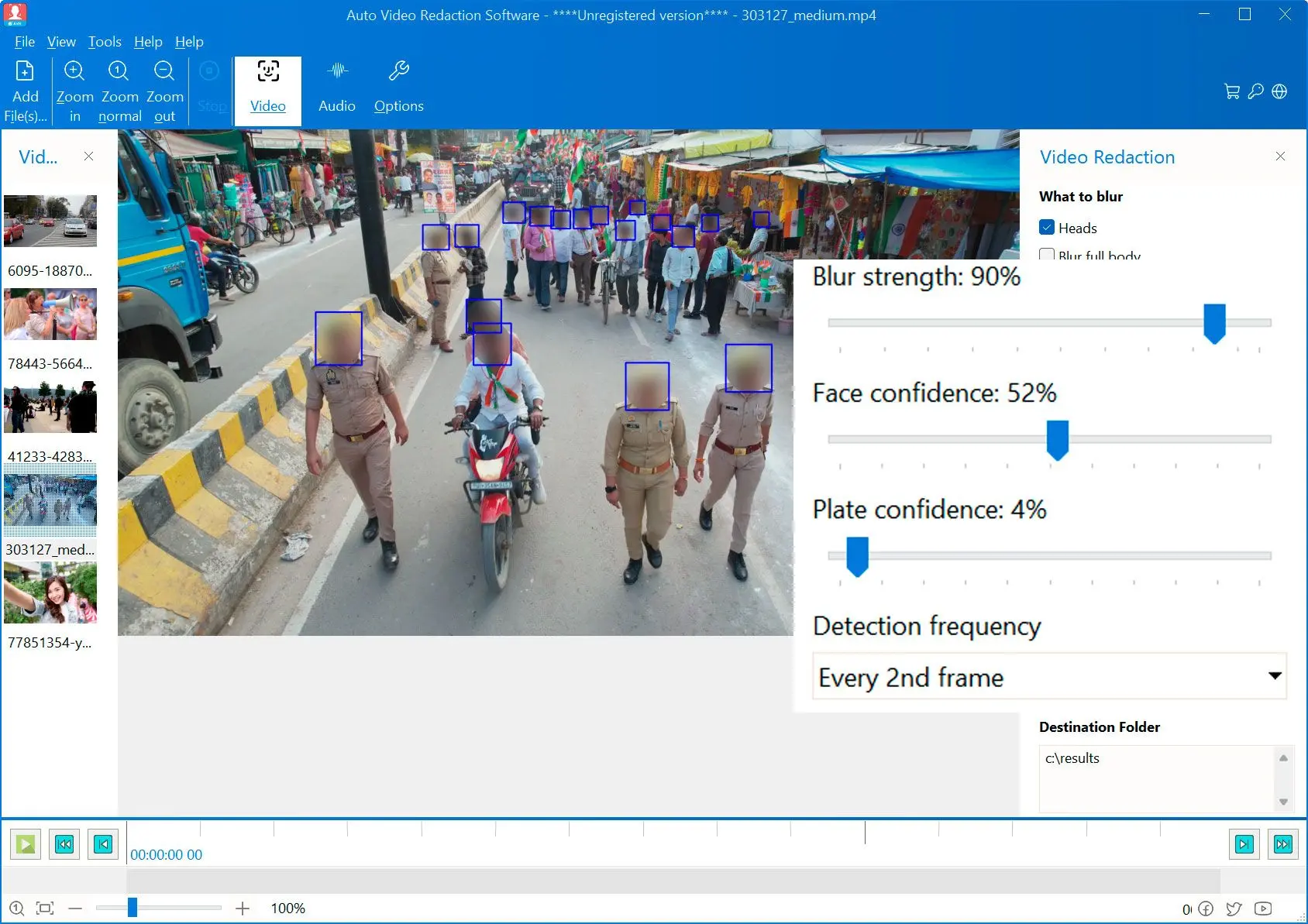 (Optioneel) Configureer AI-detectie.