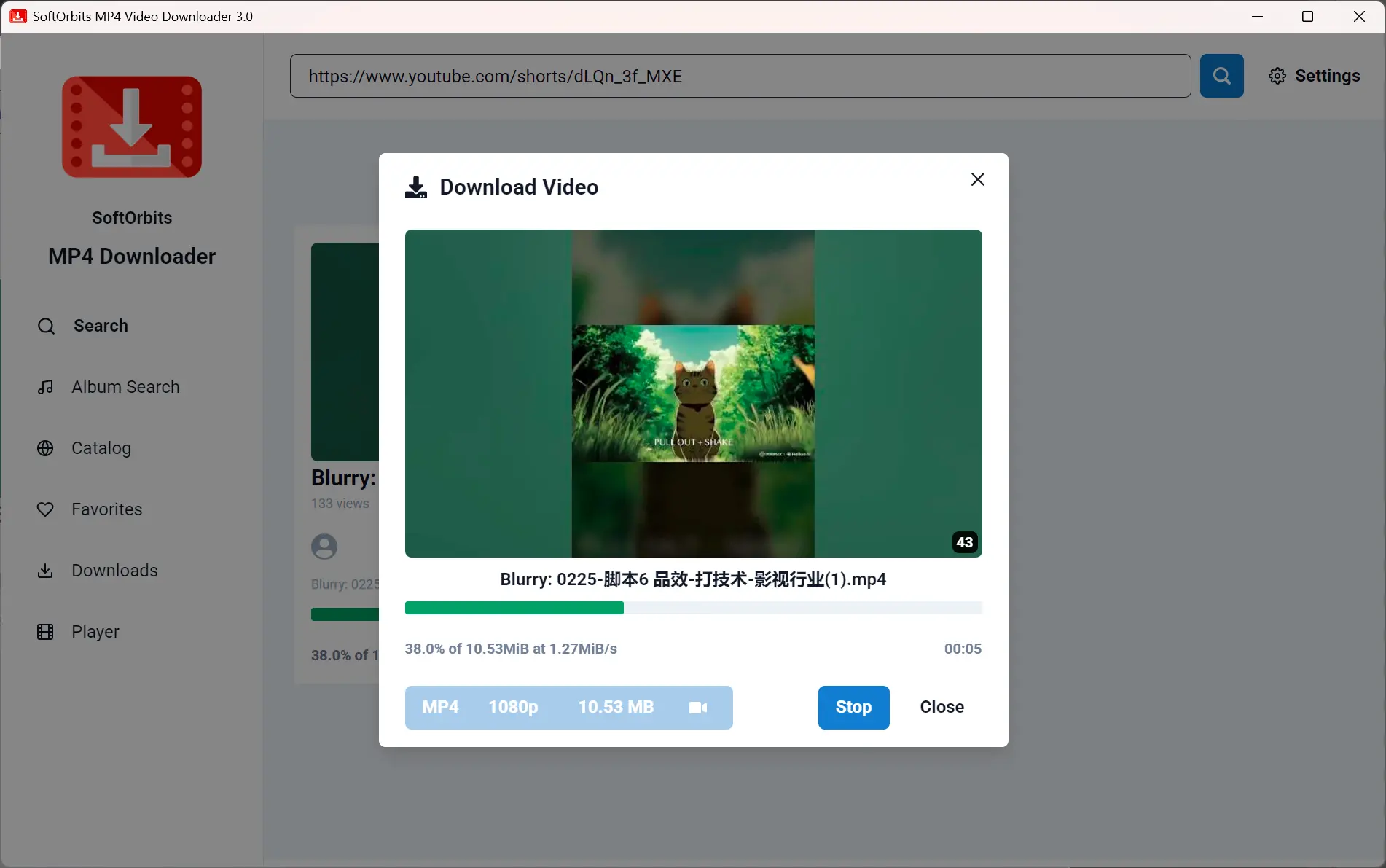 Start de download.