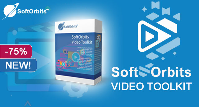 SoftOrbits Video Toolkit Schermafbeelding